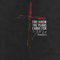 Jeremiah 2911 Christian Religious Faith Verse Cross Graphic Golf Towel