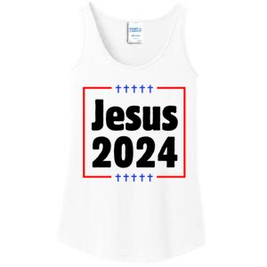 Jesus 2024 Crosses Ladies Essential Tank