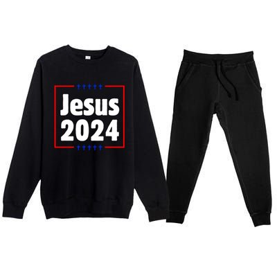 Jesus 2024 Crosses Premium Crewneck Sweatsuit Set