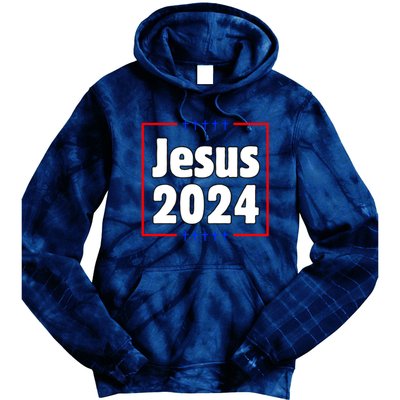 Jesus 2024 Crosses Tie Dye Hoodie