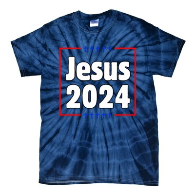 Jesus 2024 Crosses Tie-Dye T-Shirt