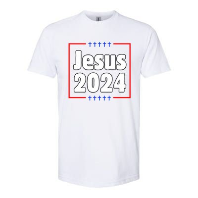 Jesus 2024 Crosses Softstyle CVC T-Shirt