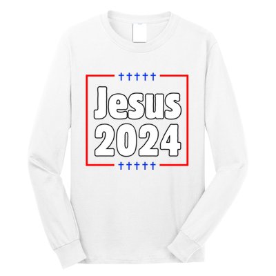 Jesus 2024 Crosses Long Sleeve Shirt