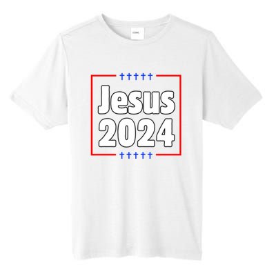 Jesus 2024 Crosses Tall Fusion ChromaSoft Performance T-Shirt