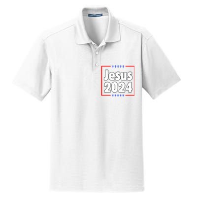 Jesus 2024 Crosses Dry Zone Grid Polo