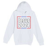 Jesus 2024 Crosses Premium Pullover Hoodie