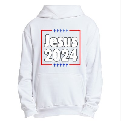 Jesus 2024 Crosses Urban Pullover Hoodie