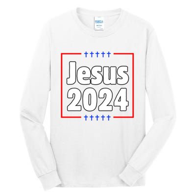 Jesus 2024 Crosses Tall Long Sleeve T-Shirt