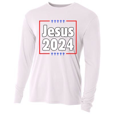 Jesus 2024 Crosses Cooling Performance Long Sleeve Crew