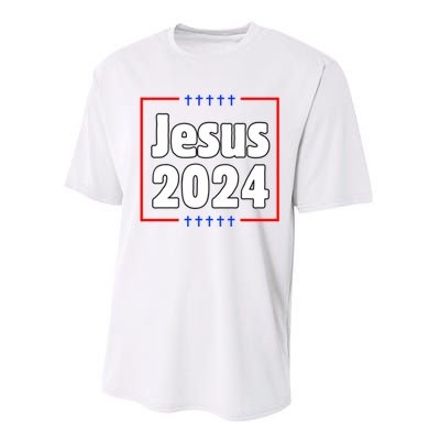 Jesus 2024 Crosses Performance Sprint T-Shirt