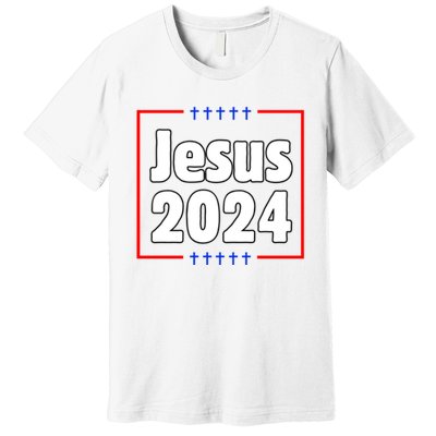 Jesus 2024 Crosses Premium T-Shirt