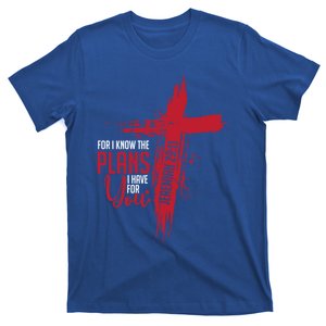 Jeremiah 29:11 Christian Religious Bible Verse Cross Gift T-Shirt