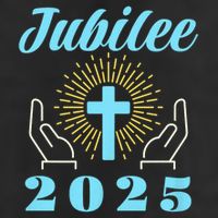 Jubilee 2025 Catholic Rome 7 Panel Mesh Trucker Snapback Hat
