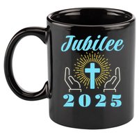 Jubilee 2025 Catholic Rome 11oz C Handle Ceramic Mug