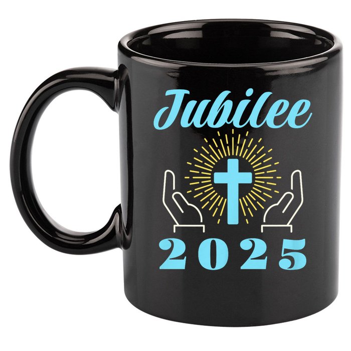 Jubilee 2025 Catholic Rome 11oz C Handle Ceramic Mug