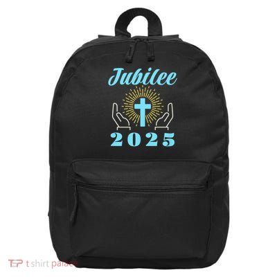 Jubilee 2025 Catholic Rome 16 in Basic Backpack
