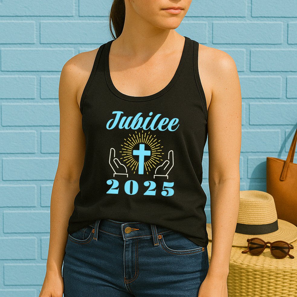 Jubilee 2025 Catholic Rome Womens Tank Top