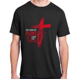 Jeremiah 2911 Christian Religious Bible Verse Cross Adult ChromaSoft Performance T-Shirt