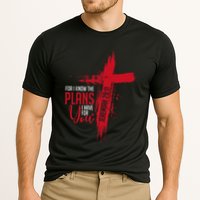 Jeremiah 2911 Christian Religious Bible Verse Cross Cooling Performance Crew T-Shirt