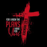 Jeremiah 2911 Christian Religious Bible Verse Cross Cooling Performance Crew T-Shirt
