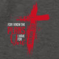 Jeremiah 2911 Christian Religious Bible Verse Cross Vector Backpack