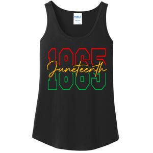 Juneteenth 2024 Celebrate Black Freedom 1865 History Month Ladies Essential Tank