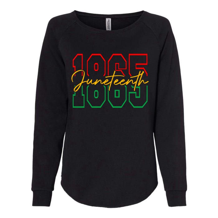 Juneteenth 2024 Celebrate Black Freedom 1865 History Month Womens California Wash Sweatshirt