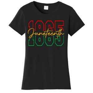 Juneteenth 2024 Celebrate Black Freedom 1865 History Month Women's T-Shirt