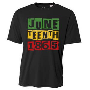 Juneteenth 2024 Celebrate Black Freedom 1865 Cooling Performance Crew T-Shirt