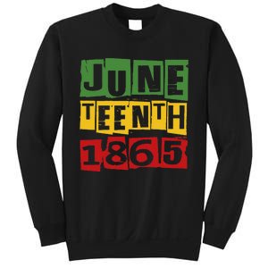 Juneteenth 2024 Celebrate Black Freedom 1865 Sweatshirt