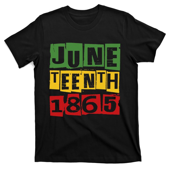 Juneteenth 2024 Celebrate Black Freedom 1865 T-Shirt