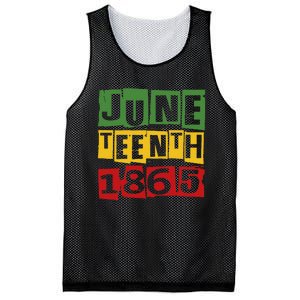 Juneteenth 2024 Celebrate Black Freedom 1865 Mesh Reversible Basketball Jersey Tank