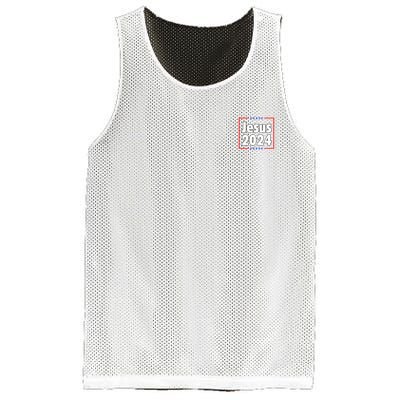 Jesus 2024 Crosses Mesh Reversible Basketball Jersey Tank