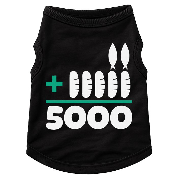 Jesus 2 Fishes 5 Breads 5000 Fed Doggie Tank