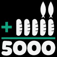 Jesus 2 Fishes 5 Breads 5000 Fed T-Shirt