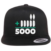 Jesus 2 Fishes 5 Breads 5000 Fed Flat Bill Trucker Hat