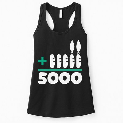 Jesus 2 Fishes 5 Breads 5000 Fed Womens Tank Top