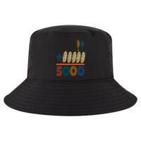 Jesus 2 Fishes 5 Breads 5000 Fed Cool Comfort Performance Bucket Hat