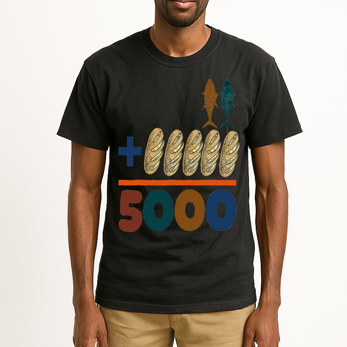Jesus 2 Fishes 5 Breads 5000 Fed Tall T-Shirt