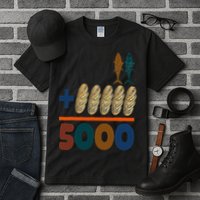 Jesus 2 Fishes 5 Breads 5000 Fed Tall T-Shirt