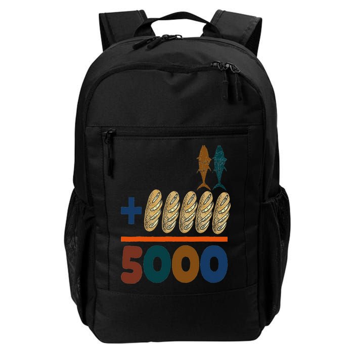Jesus 2 Fishes 5 Breads 5000 Fed Backpack