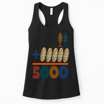 Jesus 2 Fishes 5 Breads 5000 Fed Womens Tank Top