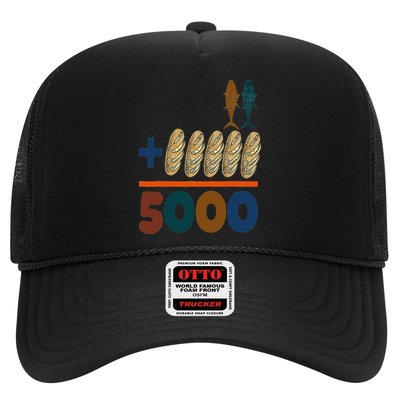 Jesus 2 Fishes 5 Breads 5000 Fed Hat