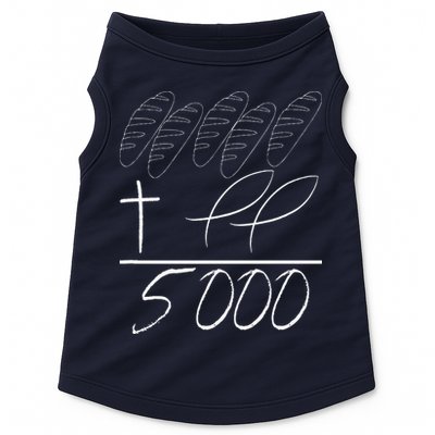 Jesus 2 Fishes 5 Breads 5000 Chosen Against The Current Doggie Tank