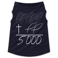 Jesus 2 Fishes 5 Breads 5000 Chosen Against The Current Doggie Tank