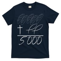 Jesus 2 Fishes 5 Breads 5000 Chosen Against The Current T-Shirt