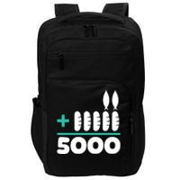 Jesus 2 Fishes 5 Breads 5000 Chosen Against The Current Impact Tech Backpack