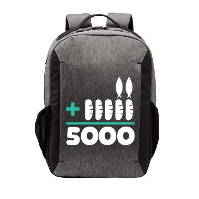 Jesus 2 Fishes 5 Breads 5000 Chosen Against The Current Vector Backpack