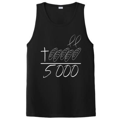 Jesus 2 Fishes 5 Breads 5000 Chosen Against The Current PosiCharge Competitor Tank