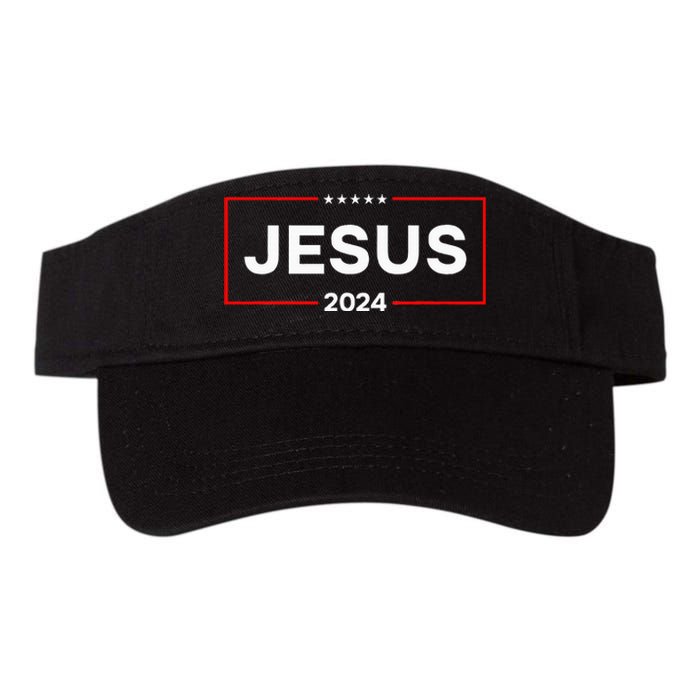 Jesus 2024 For President Valucap Bio-Washed Visor